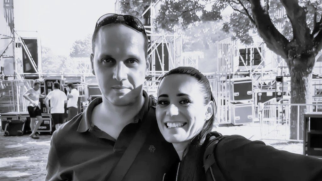 Frank Winkelmann, Elyse Rogers (MAXX) - Foto:  Selfie Elyse Rogers
